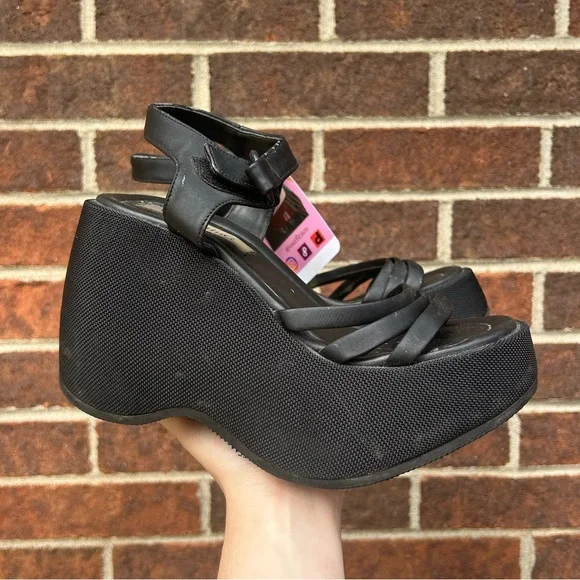 Y2K whimsigoth platform sandals - Picture 2 of 16